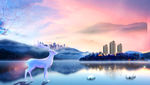 地产 中式 海报