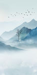极品 山水玄关画 TIF分层