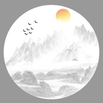 水墨画