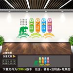 食堂文化墙