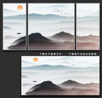新中式山水画