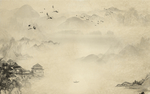 国画背景墙