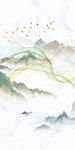 中式 山水玄关新画 TIF分层