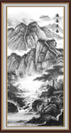 水墨山水画