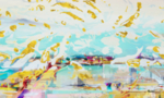 抽象油画