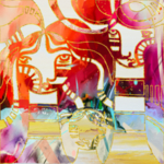 抽象油画