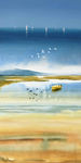 抽象油画风景