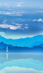 高清 风景玄关画 TIF分层