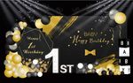 黑金色生日设计