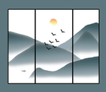 水墨画 山水画