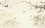 新品中国风山水画 TIF分层
