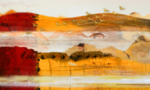 抽象油画