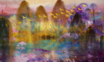 抽象油画