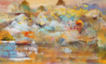 抽象油画