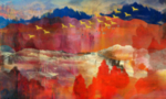 抽象油画