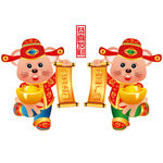 高清矢量鼠年形象门头贴