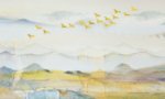 抽象油画