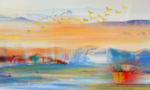 抽象油画
