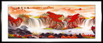 鸿运当头国画