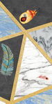 奢华新北欧玄关画 TIF分层