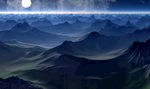 月夜远山
