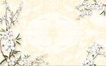 花枝花藤大理石石纹电视背景墙