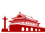 天安门剪影PSD免抠图素材