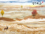 极品大理石背景墙 TIF分层