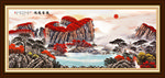 鸿运当头国画