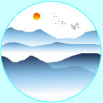 水墨画