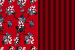 女装  定位花