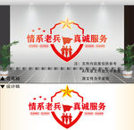 退役军人文化墙