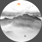 新中式 水墨画