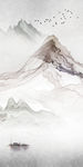 中国风爆款山水画 TIF分层