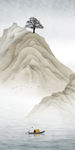 大气意境新山水画 TIF分层