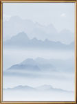 山峰意境图