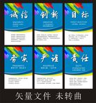 企业公司文化宣传海报