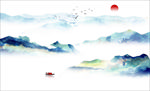 水墨山水