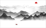禅意山水画