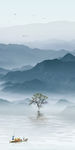 新中式爆款山水画 TIF分层