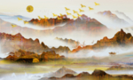 抽象油画