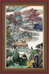 客厅山水画