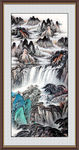大厅山水画