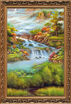 山水油画