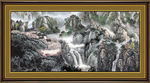 大厅山水画