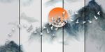 新中式山水画