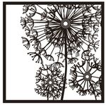 蒲公英镂空雕刻