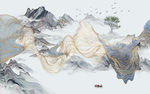 极品新山水风景画 tif分层