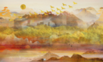 抽象油画
