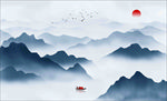 新中式山水画